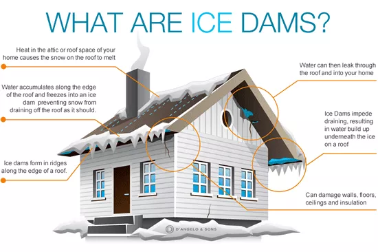 Why Do Ice Dams Cause Mold?